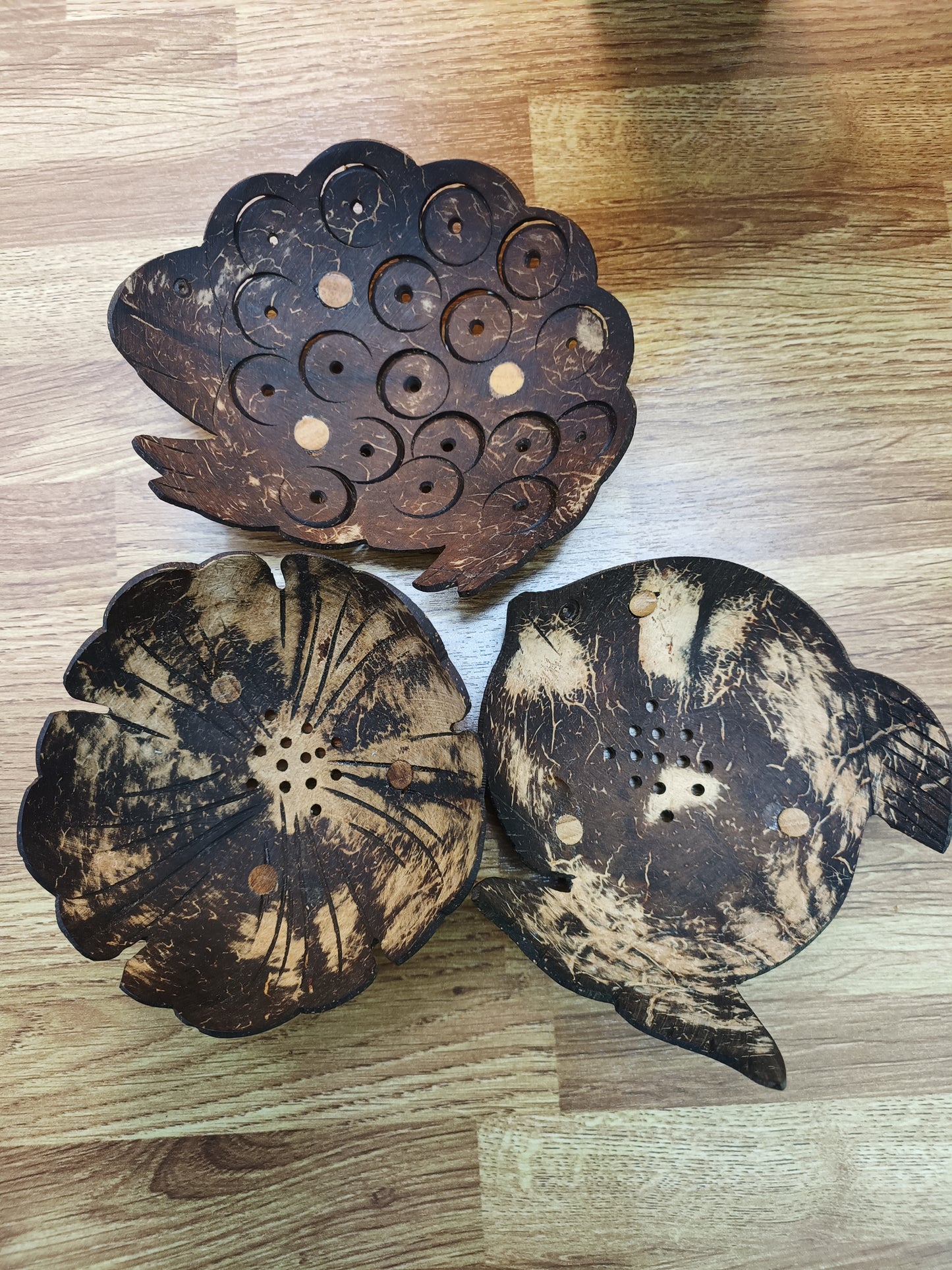 Coconut Shell Soap Holder