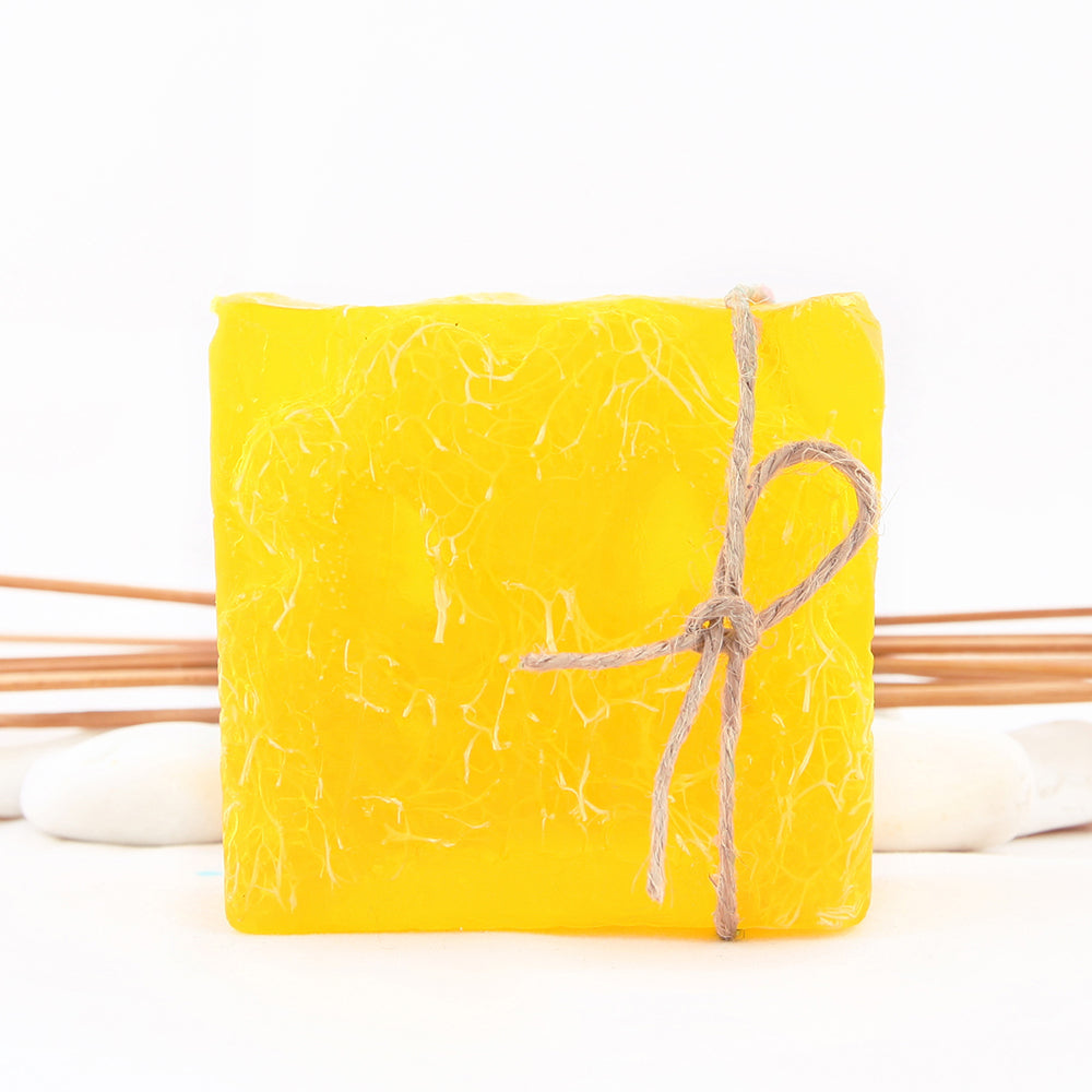 Apricot Handmade Loofah Soap