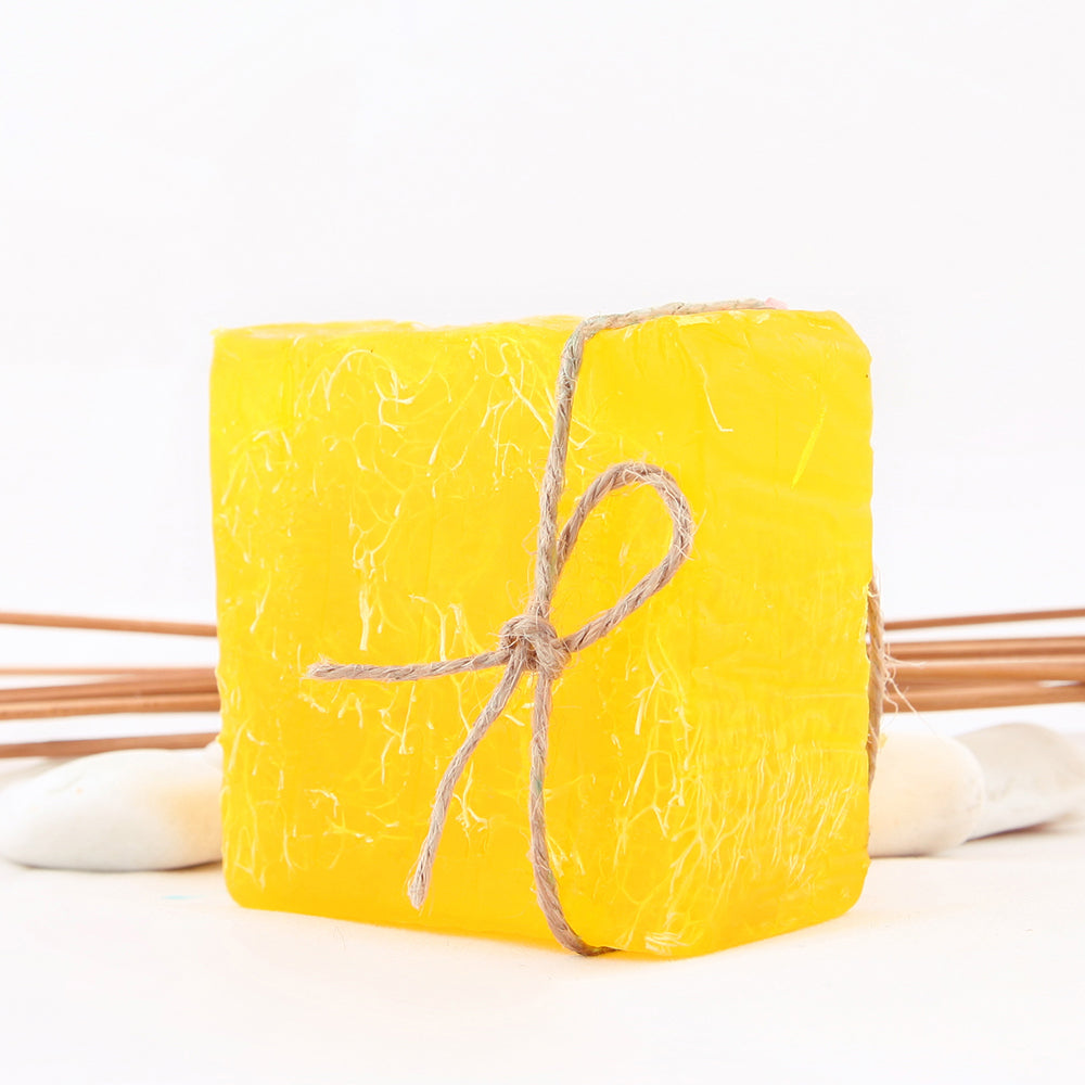 Lemon Handmade Loofah Soap