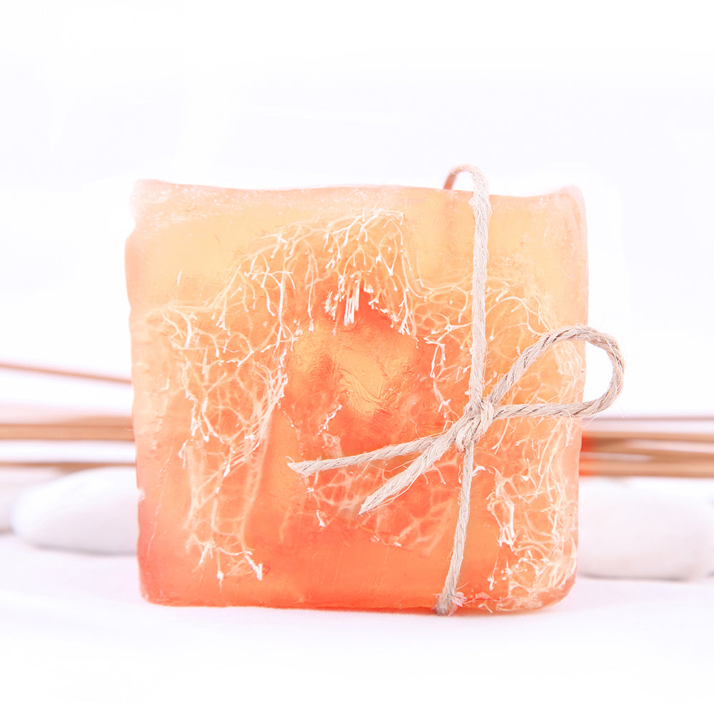 Musk-Amber Handmade Loofah Soap