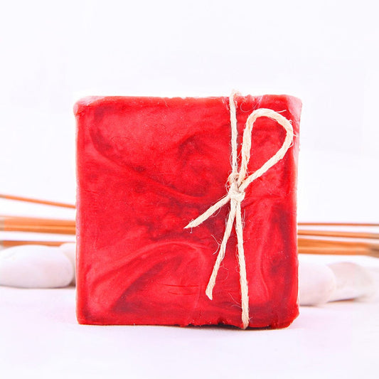 Rose Sparkly Handmade Soap